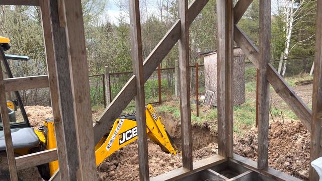 Работы на участке 🚜