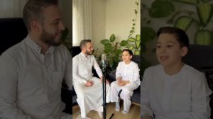 мальчик очень красиво читает  такбир на курбан байрам