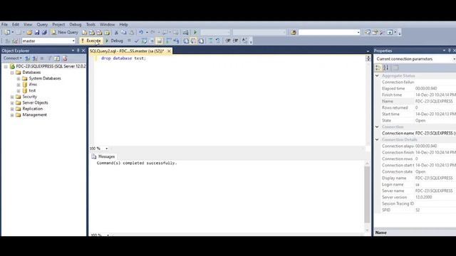 How To Drop Database In Sql Server (Full Hindi mssql Tutorial) смотреть онлайн