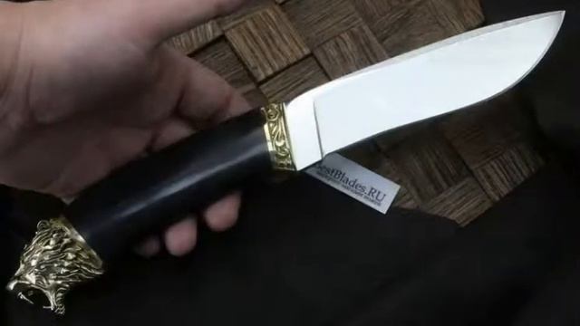 Мастерская Самойлова нож Куница (95х18,литье латунь) смотреть онлайн