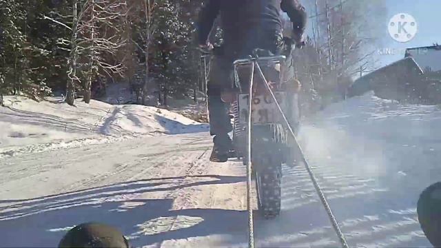 Покатушки на Минске зимой. смотреть онлайн