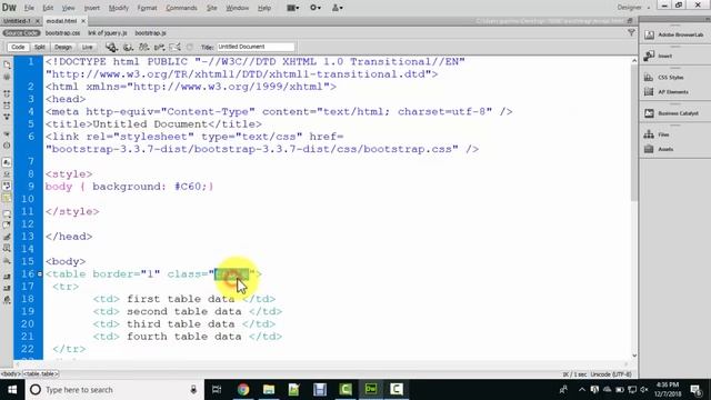 RESPONSIVE TABLE IN BOOTSTRAP || LECTURE#11 || AMJAD ALI || IN HINDI/URDU смотреть онлайн