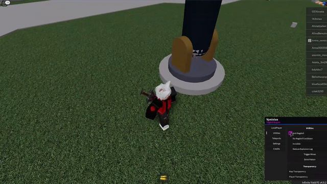 roblox script showcase - ragdoll engine [gui script !!] смотреть онлайн