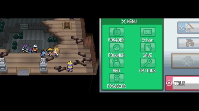 [Rus] Pokémon HeartGold - Прохождение. #4 (Легендарные Звери) смотреть онлайн