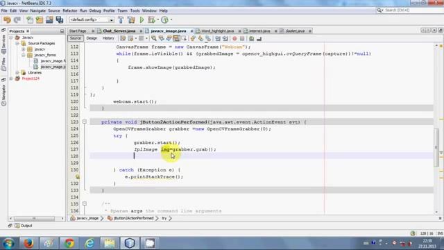 Java prog#149 Capture Image from webcam using JavaCV and Java смотреть онлайн