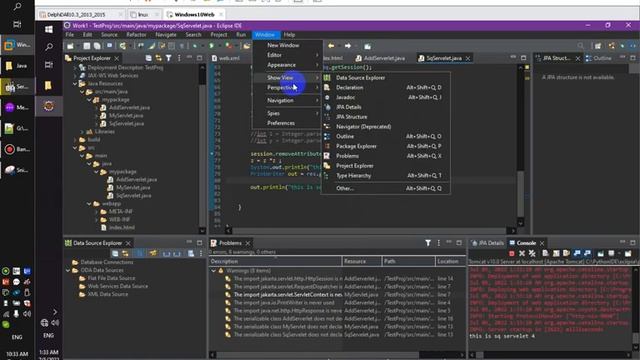 Java Eclipse WebServlet -6- Redirect Servlet to another Servlet and create JSP file شرح смотреть онлайн