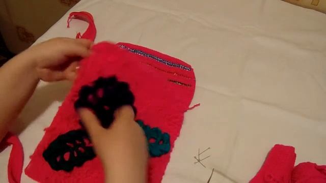 Вязание крючком рюкзак.Часть 2 смотреть онлайн