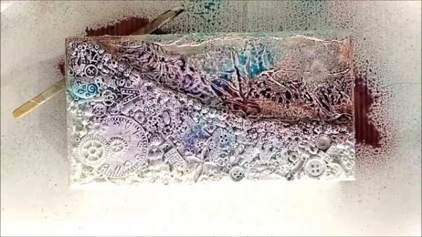 Mixed Media Box / Микс Медиа коробочка с фианитами