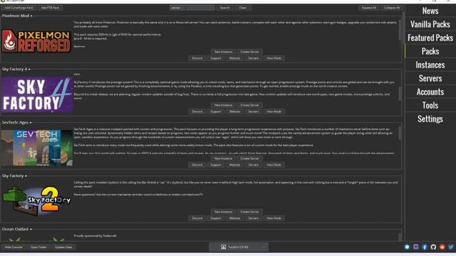 AT LAUNCHER FOR MINECRAFT MODS смотреть онлайн