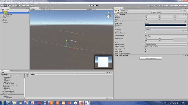 Unity3D Урок 1 Пользовательский интерфейс UI Canvas смотреть онлайн