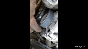 Замена ремня  генератора.KIA