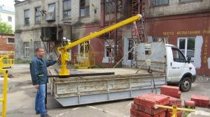 Кран для газели