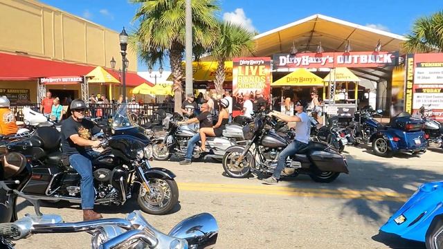 Biketoberfest 2021 Main Street Daytona Beach (4K 60 fps.) смотреть онлайн