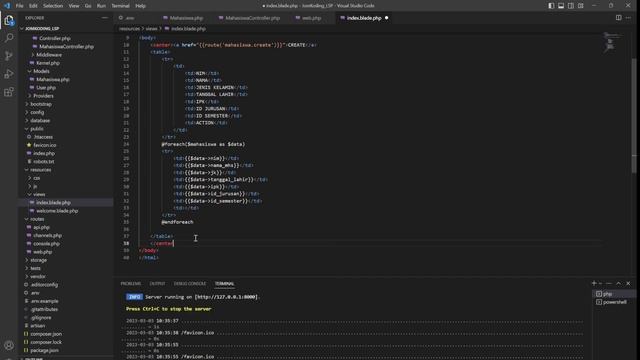 LSP RPL - Tutorial Pemograman Web - Index Create Update Delete Laravel смотреть онлайн