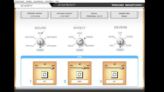 TASCAM　MINISTUDIO PERSONAL US-32　レビュー？紹介？Ｗ смотреть онлайн