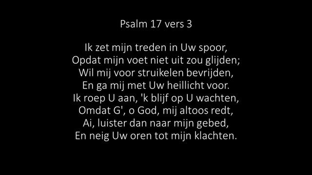 Psalm 17 vers 3 смотреть онлайн