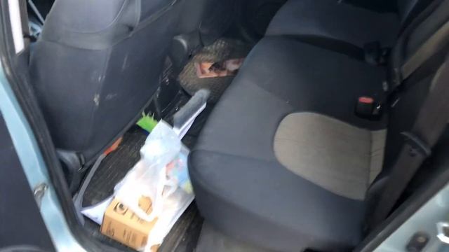 Хундай матрикс(Hyundai Matrix) отзыв проставки на 3 см на летней резине гудиер.