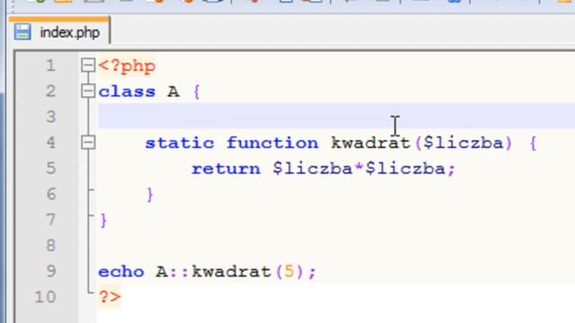 Kurs PHP OOP 12: Metody Static смотреть онлайн