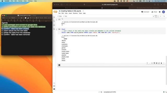Structured Query Language (SQL): How to create tables смотреть онлайн