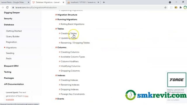 6 pemrograman Web Laravel Project Migration Laravel смотреть онлайн