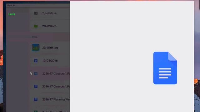 Convert docx. to Google Doc on iPad смотреть онлайн