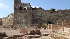 Side/Сиде древний античный город Турции. Прогулки по старому городу.