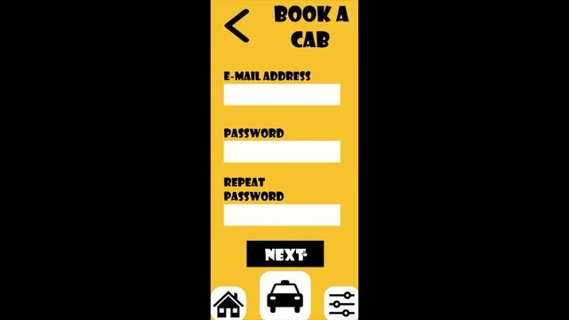 Cab Me | App Made In Adobe XD