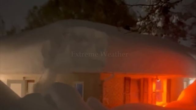 New York is buried under the snow! Snowdrifts up to 3 meters in Buffalo! смотреть онлайн