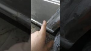 Мерседес Вито, ремонт арки.