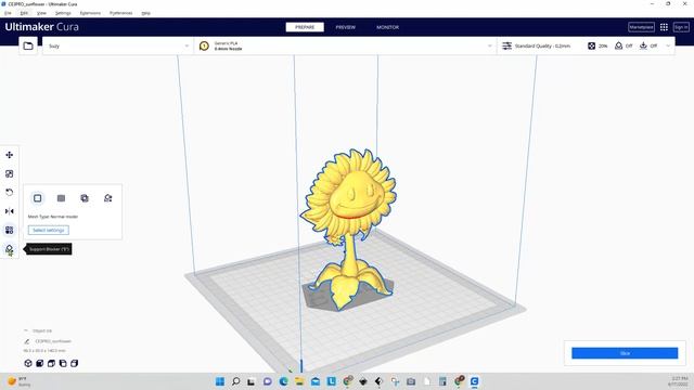Cura - Per Model Settings and Support Blocker смотреть онлайн