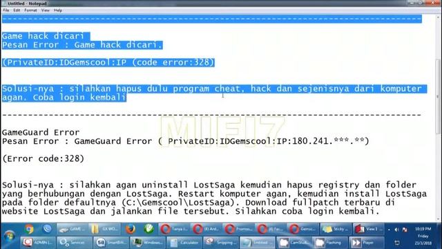 MACAM-MACAM CODE ERROR:328 LOST SAGA смотреть онлайн
