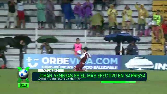 Johan Venegas es el más efectivo del Saprissa смотреть онлайн