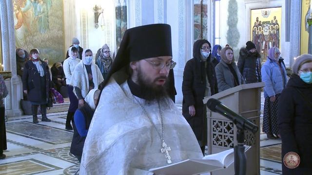 Часы навечерия Богоявления. Изобразительны. Великая вечерня. Божественная Литургия. смотреть онлайн