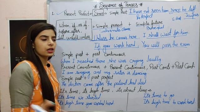 Sequence Of Tenses। Present/Past/Future Tense। Tense Part-3। By Rajani Ma'am। Learn With Rajani। смотреть онлайн