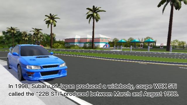 Subaru 22B STi Car review | Southwest Florida Roblox смотреть онлайн