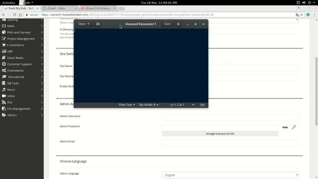 How to use softaculous for installing WordPress CMS смотреть онлайн