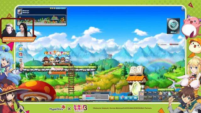 v.248 Update Preview - MapleStory X KONOSUBA смотреть онлайн