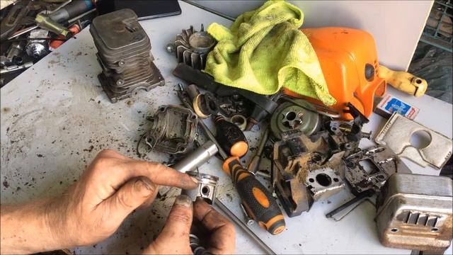 МS-180 Как долго может работать бензо-пила без воздушного фильтра. смотреть онлайн