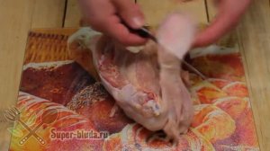 Как разделать курицу видео . Курица и ее части.