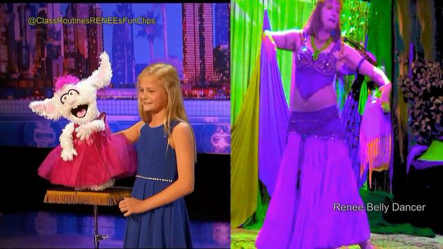 Darci Lynne Petunia Sings Summer Time Belly Dancing смотреть онлайн