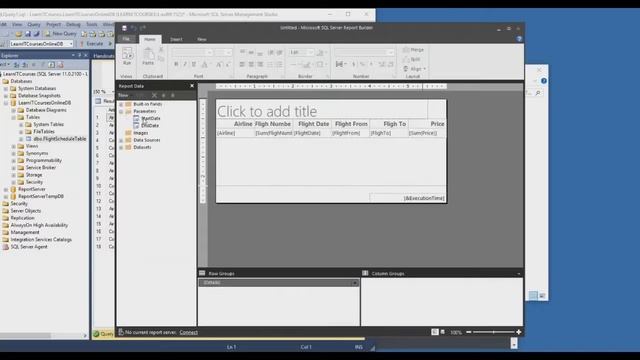 SSRS 3 Date Parameter смотреть онлайн