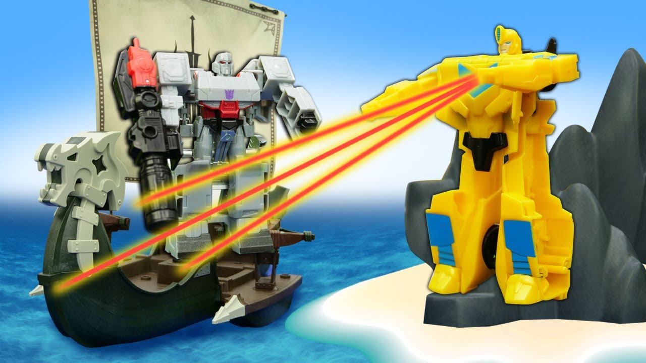 Видео игры - Десептиконы ищут Энергон! Бамблби vs Мегатрон! Роботы Трансформеры Игры битвы онлайн смотреть онлайн