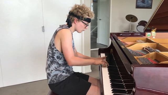 Bad Guy - Billie Eilish - Peter Buka's piano cover смотреть онлайн