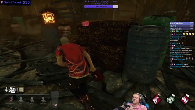 Dead by Daylight - Игра на геймпаде! Показываем скилл (нет)! #PCMASTERRACE смотреть онлайн