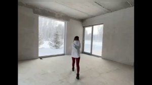 Самый гармоничный одноэтажный  дом с плоской крышей