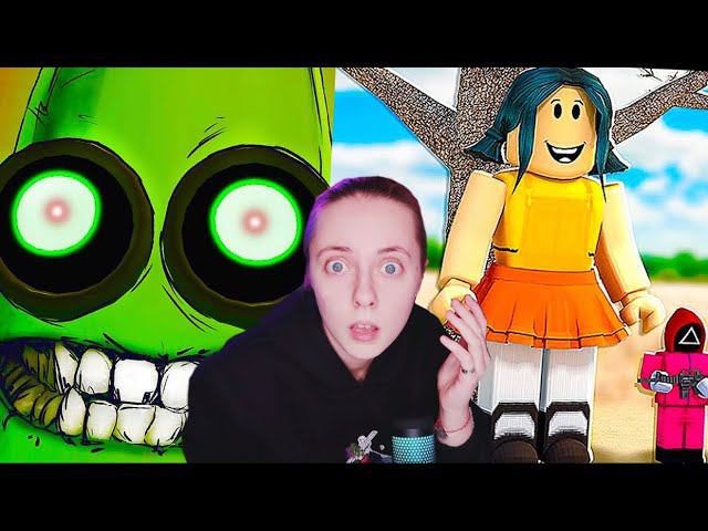 ПЕРВЫЙ РАЗ ИГРАЮ в РОБЛОКС *ROBLOX* 3008/игра в кальмара/побег от банана смотреть онлайн