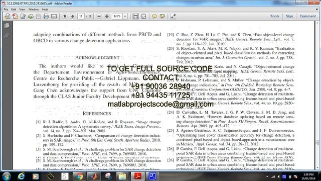 Matlab code for Improving Pixel-Based Change Detection Accuracy Using an Object-Based Approach смотреть онлайн
