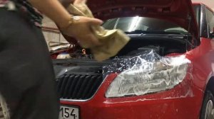 НЕ ДОПУСКАЙТЕ МОИХ ОШИБОК! Оклейка фар пленкой