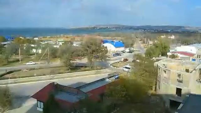 Перекрёсток в Щёлкино, 10.11.2012 - time-lapse с камеры 2 смотреть онлайн
