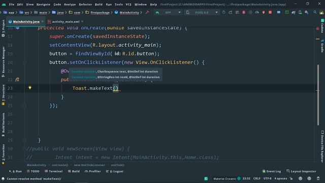 How To Set Toast Message In Android Studio In Telugu смотреть онлайн